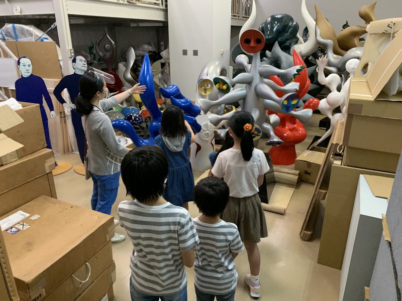 美術館裏探検