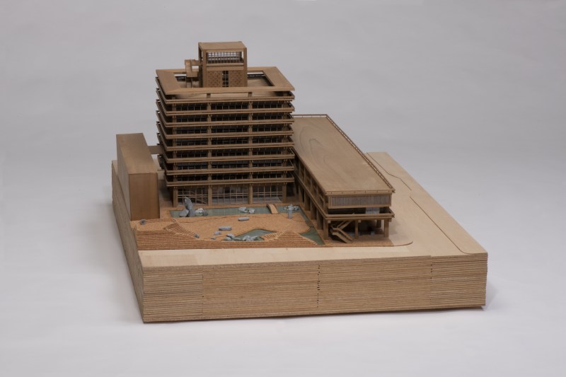 丹下健三計画研究室《香川県庁舎(1958年)模型》2013年