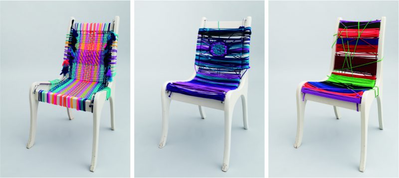 編む！編む！編む！《ひもの椅子》