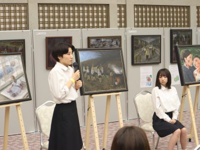 基町高校卒業生によるギャラリートーク